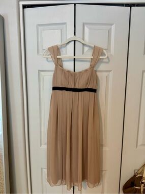 Vera Wang Blush Pink/Tan Maids Dress